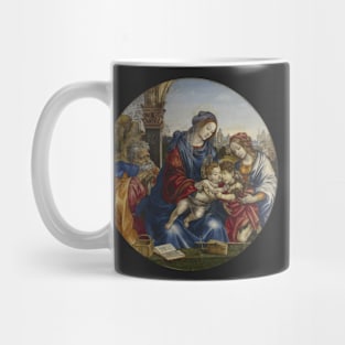 The Holy Family with Saint John the Baptist and Saint Margaret Mug